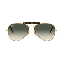 Ray-Ban 0RB3029 Cloud Grey Anti-Reflective Outdoorsman II Aviator - 62 mm-image-98