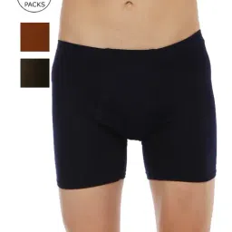 Dollar Multicolor Regular Fit Trunks - Pack Of 3-picture-4