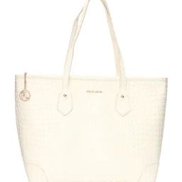 PELLE LUXUR Off White Large Elisa Tote Bag-image-63
