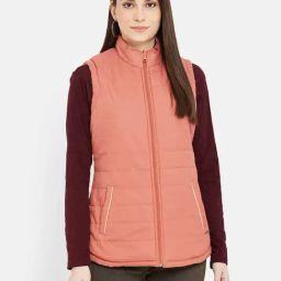 Duke Peach Quilted Jacket-image-41