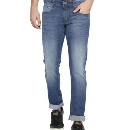 Basics Blue Slim Fit Jeans-image-96