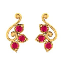 P.C. Chandra Jewellers 18k Gold Earrings for Women-picture-46