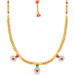 Malabar Gold and Diamonds 22k Gold Necklace for Women-picture-14