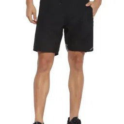 OFF LIMITS Black Regular Fit Shorts-38