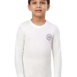 U.S. Polo Assn. Kids White Solid Full Sleeves Thermal T-Shirt-picture-33
