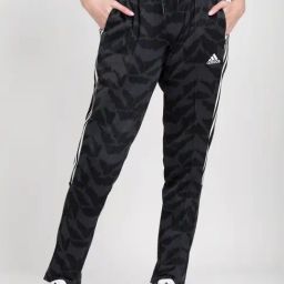 ADIDAS Grey Printed Sports Track Pants-image-43
