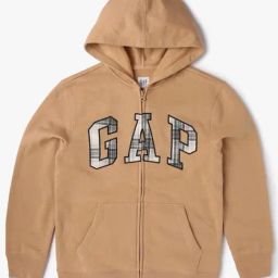 GAP Boys Brown Blended Printed Hoodie-image-65