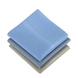 Dollar Multicolor Solid Handkerchiefs for Men - Pack of 6 image 2