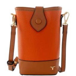 BULCHEE Orange Solid Sling Handbag-image-70
