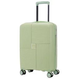 Nasher Miles Singapore Hard-Sided Polypropylene Cabin Luggage Avacado Green 20 inch Trolley Bag-image-94