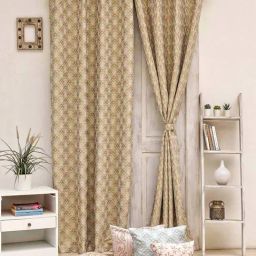 Ariana Pista Polyester Door Curtains - Set of 2-image-51