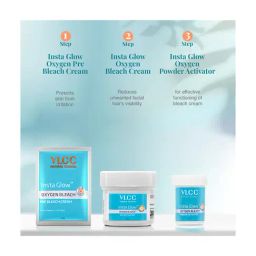 VLCC Insta Glow Oxygen Bleach - Pack of 6 image 3