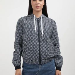 TOMMY HILFIGER Navy & White Printed Jacket-picture-8