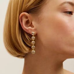 Ted Baker SORELLA: Solitaire Sparkle Crystal Long Drop Earrings-26