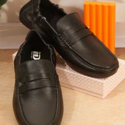 ID Men's Black Casual Loafers-picture-20