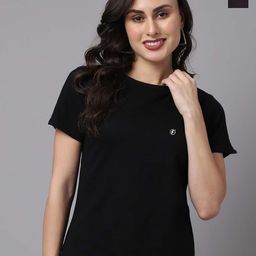 Friskers Pack of 2 Cotton Round Neck Tops-image-93