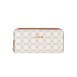 Lavie White Printed Zip Around Wallet for Women-40