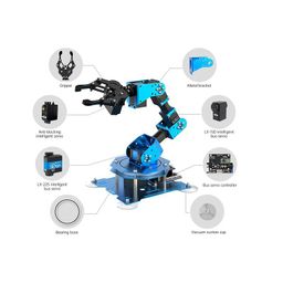 Hiwonder xArm 1S Intelligent Bus Servo Robotic Arm for Programming Unassambled image 2