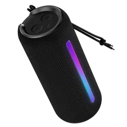 Boat Stone Spinx Pro Portable Speaker with 20W RMS Sound, 8H Playback & Dynamic RGB Lights (Black) image 1