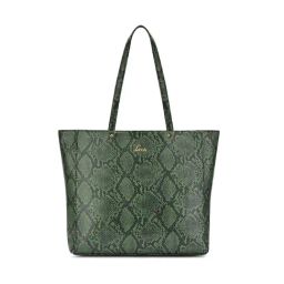 Lavie Olive Animal Effect Large Tote Handbag-image-46