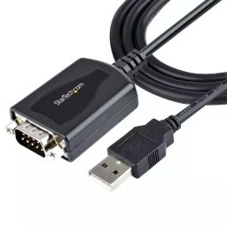 StarTech.com RS232 D Sub 9 Pin Male to USB A Male Converter Cable, 1P3FPC-USB-SERIAL-image-58