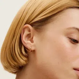 Ted Baker CRISLIE: Logo Hoop Earrings (12mm)-picture-21