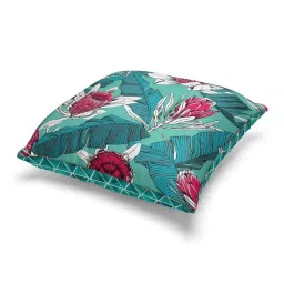 Bianca Suzane Teal Green Microfibre Cushion Cover - Set of 3 image 2
