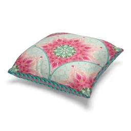 Bianca Suzane Teal Green Microfibre Cushion Cover - Set of 3 image 4