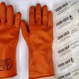 Midas Rubber Hand Gloves, Orange 254 mm(10 Inch) Size, (Pack of 36 Piece)-image-64