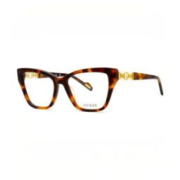 Guess GU5021153052FR Havana Cat Eye Eyewear Frames for Women-picture-10