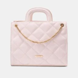 Forever Glam by Pantaloons Ecru Satchel Handbag-picture-16