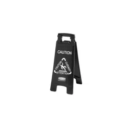 RUBBERMAID General Hazard Warning Sign Black, 1867505-picture-4