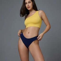 Feier Yellow Sports Bra-image-89