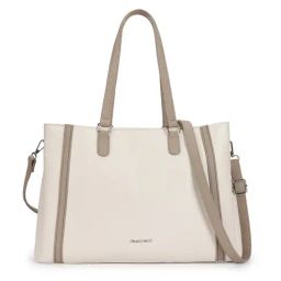 Fastrack White Large Laptop Tote Bag-picture-33