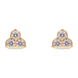C. Krishniah Chetty Group Diamond 22k (916) Yellow Gold Earrings for Women-picture-17