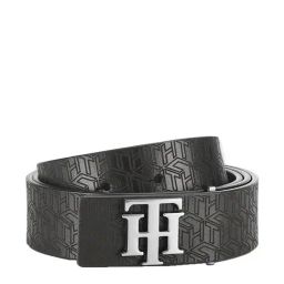 Tommy Hilfiger Fisher Black Waist Belt for Men-image-52