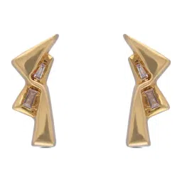 C. Krishniah Chetty Group Diamond 18k (750) Yellow Gold Earrings for Women-picture-25