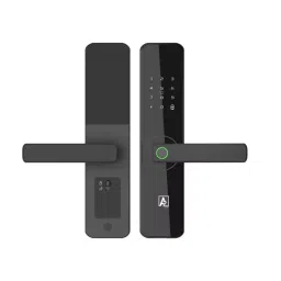 A2 SWEDEN Smart Lock Upto 100 Fingerprint & Upto 100 IC Card Acess Matte Black, SOUL-39
