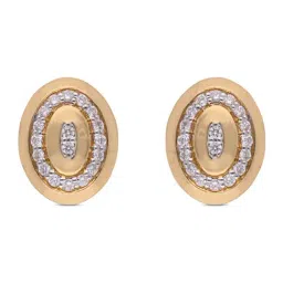 C. Krishniah Chetty Group Diamond 18k (750) Yellow Gold Earrings for Women-picture-15