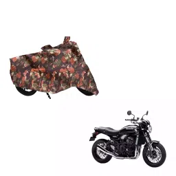 Auto Pearl Waterproof Two Wheeler Cover For Kawasaki Z900RS (Green & Multi Color)-image-46