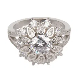 The Real Effect London Hand Finished Luxuries 92.5 Sterling Silver Ring for Women-image-90