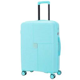 Nasher Miles Singapore Hard-Sided Polypropylene Check-in Luggage Light Blue 24 inch Trolley Bag-image-61