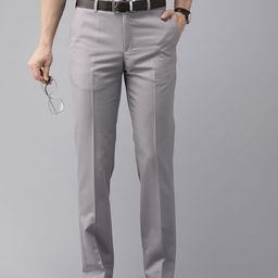 Park Avenue Men Mid-Rise Smart Trousers-image-17