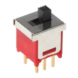 RS PRO PCB Slide Switch DPDT Latching 400 mA @ 20 V Slide, 429509-41