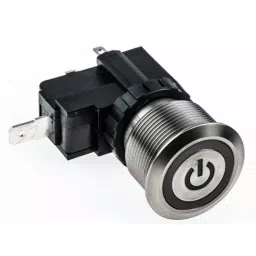 RS PRO Illuminated Push Button Switch 22.2 mm Cutout SPST White LED 250 / 125 V AC, 1758756-image-65