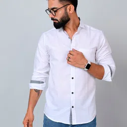 Tanip Men Sheer Casual Shirt-picture-49