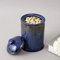 Aapno Rajasthan Basic Blue Ceramic Kitchen Organiser-40