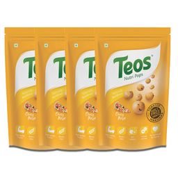 Teos Nutri Pops Roasted Makhana Snacks Cheesy Pizza 4 x 70 g-11