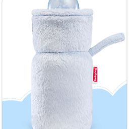 Babyhug Premium Feeding Bottle Cover with Sherpa Lining Blue - Fits upto 330 ml-26