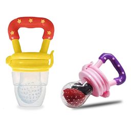 Chinmay Kids 2 Pc Baby Pacifier Food Feeder Silicone Fresh Fruit Milk Nibbler Feeding Safe Kids Supplies Nipple Teat Pacifier Bottles - Soother (Yellow, Pink)-31